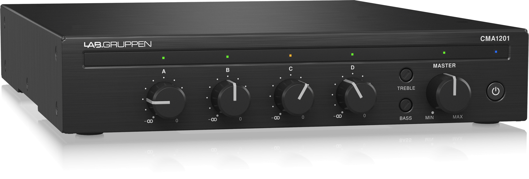 LAB.Gruppen CMA1201 - 120W Commercial Mixer Amplifier with 4 Inputs