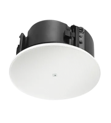 JBL Control 424LP 4-Inch CRBI-Equipped Two-Way Coaxial Ceiling Loudspeaker with Low-Profile Enclosure for Premium Uniform Coverage in Compact Installations