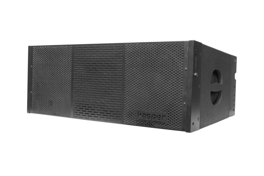 Kasper KLA-D1212 1200W Line Arrays Dual 12'' Passive Speaker - Each