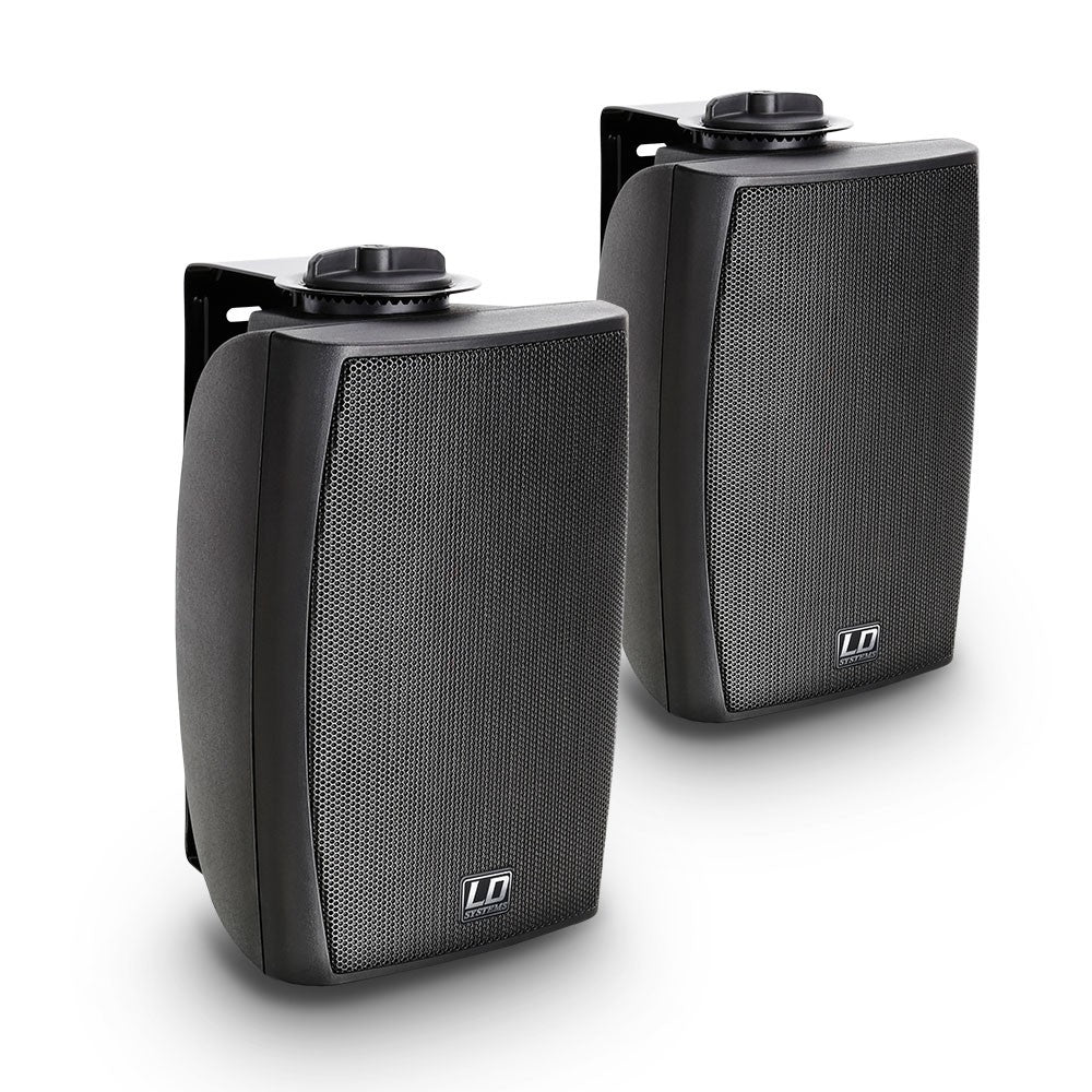 LD Systems CWMS42B100 V 4" 2-way wall mount speaker 100V black (pair)
