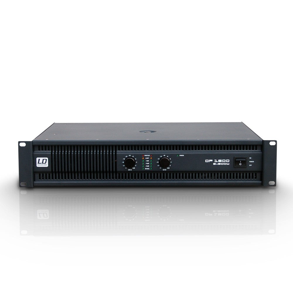 LD Systems LDDP1600 PA Power Amplifier 2 x 650 W 4 Ohms