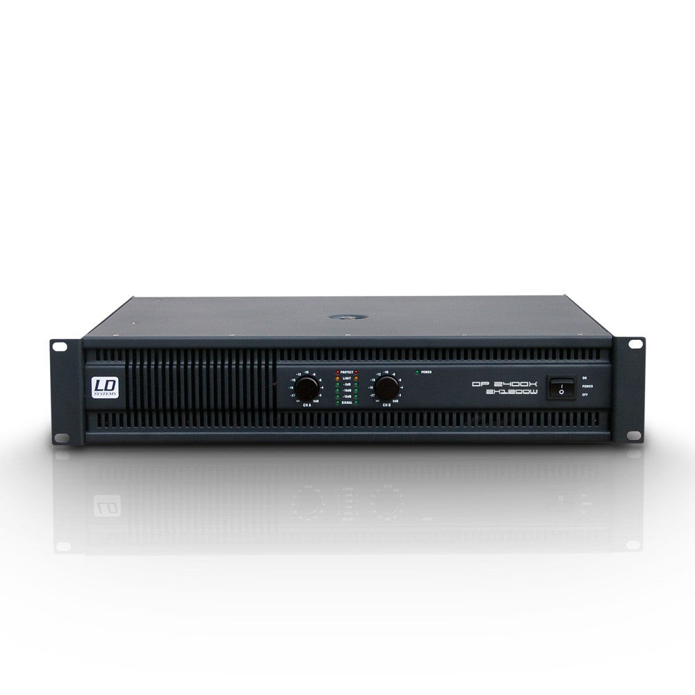 LD Systems LDDP2400X PA Power Amplifier 2 x 950 W 4 Ohms