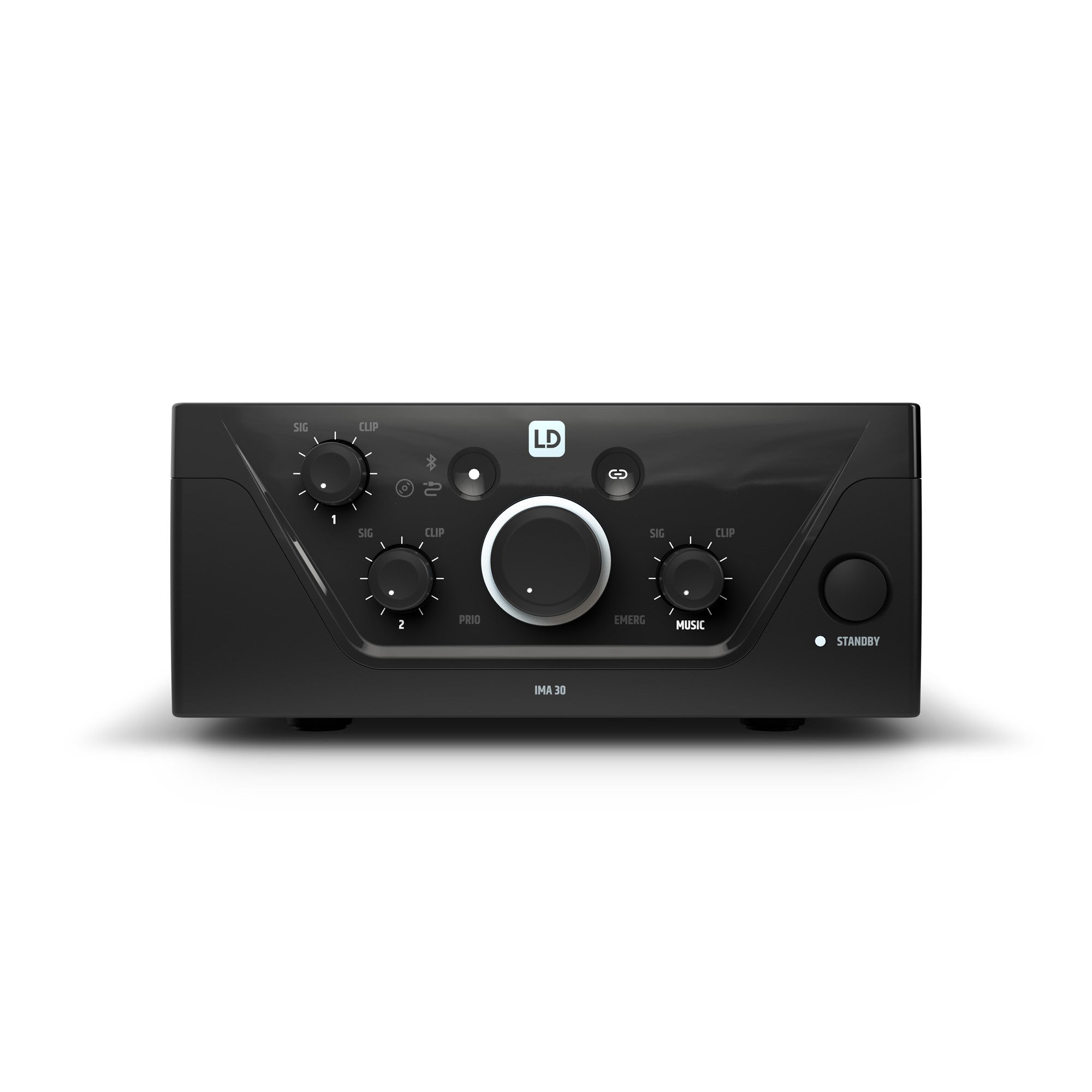 LD Systems LDIMA30INT Installation Mixing Amplifer 30 W@ 4 Ohm / 100 V / 70 V, BT, Aux in, Mic in