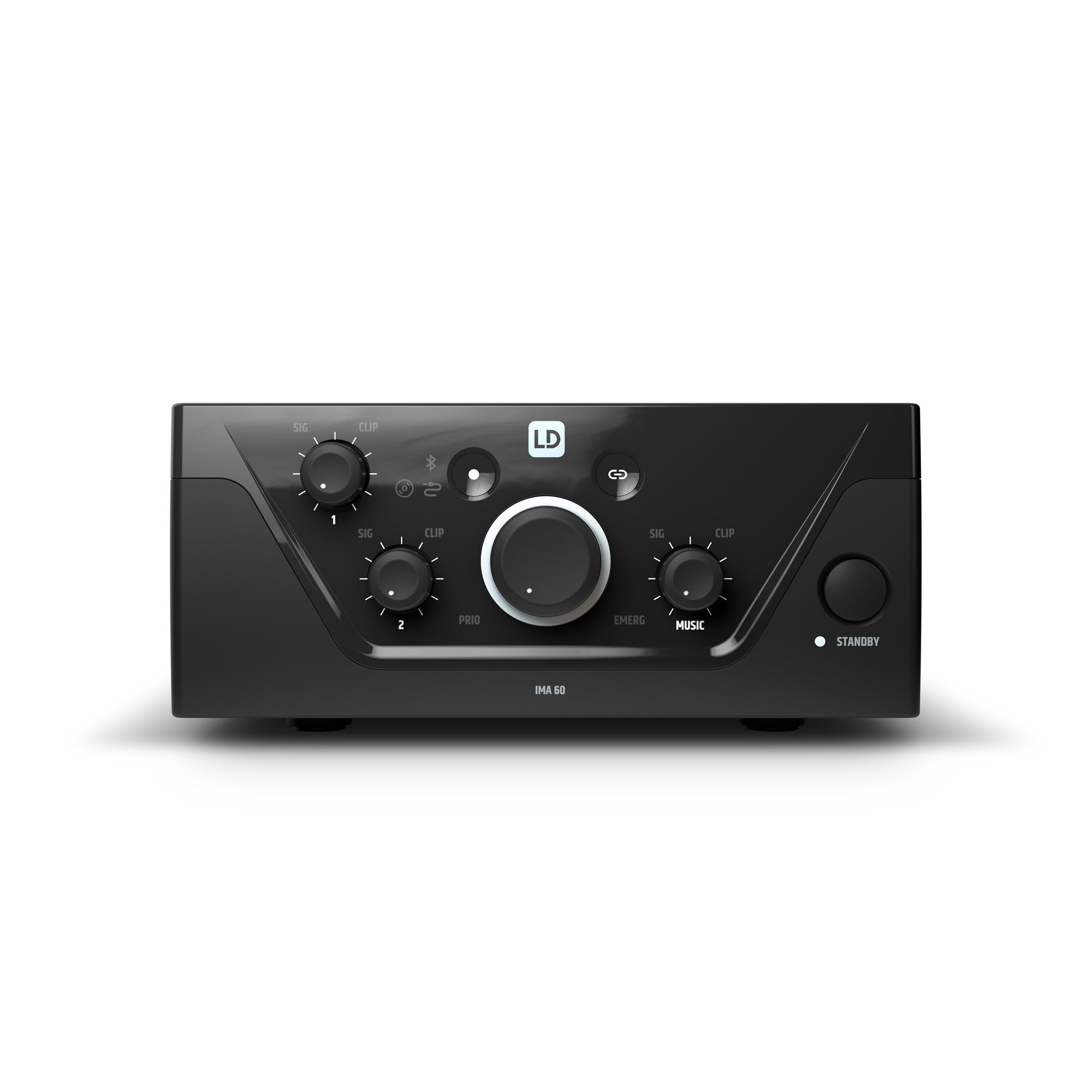 LD Systems LDIMA60INT Installation Mixing Amplifer 60 W@ 4 Ohm / 100 V / 70 V, BT, Aux in, Mic in