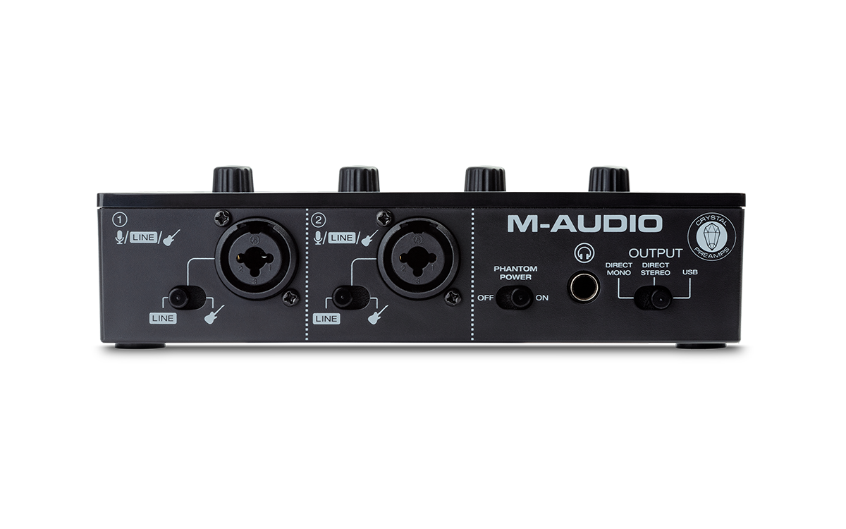 M-Audio M-Track Duo Record, Mix, Create – With Crystal Clarity Your Portable Studio