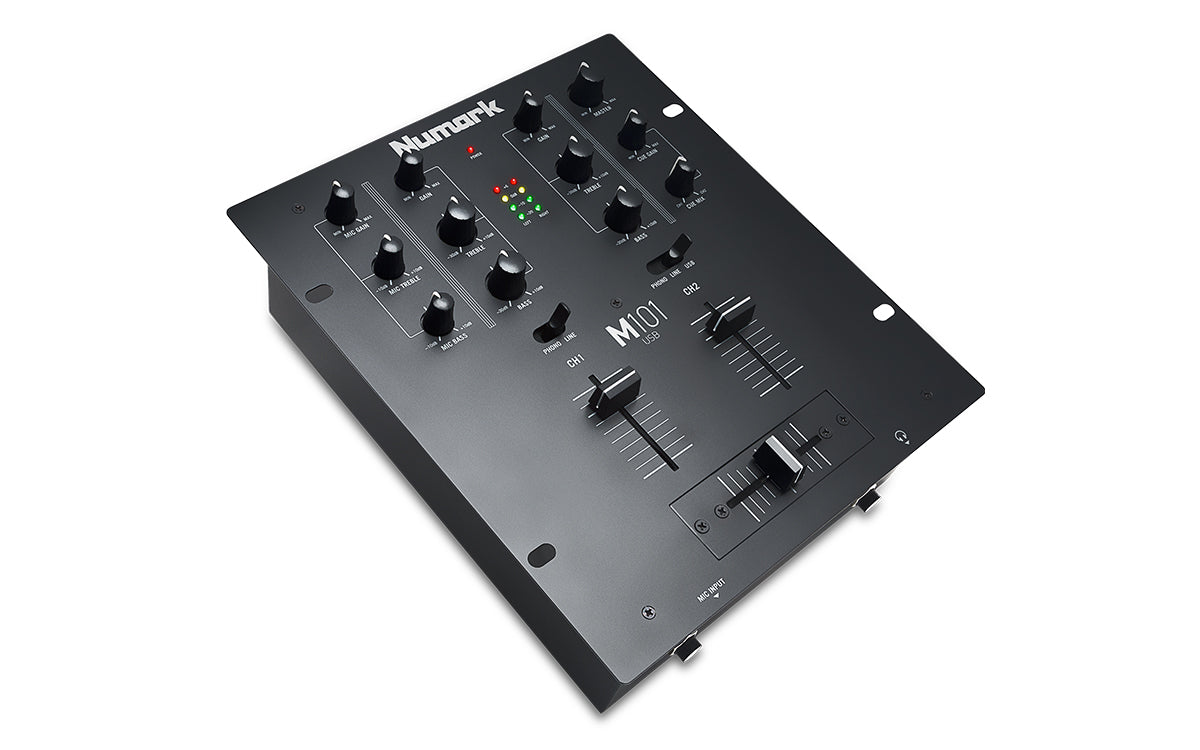 Numark M101USB 2-Channel All-Purpose Mixer with USB