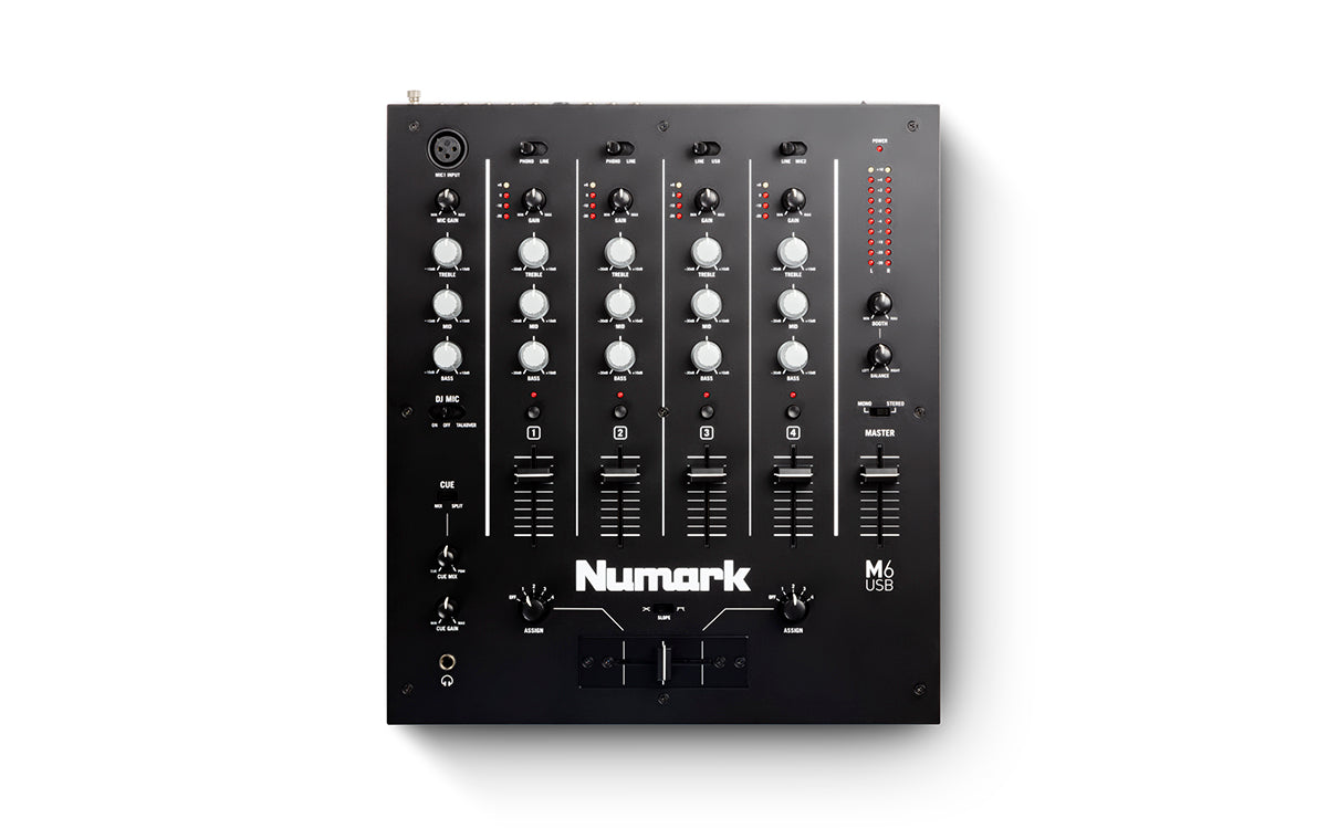 Numark M6 USB 4-Channel USB DJ Mixer