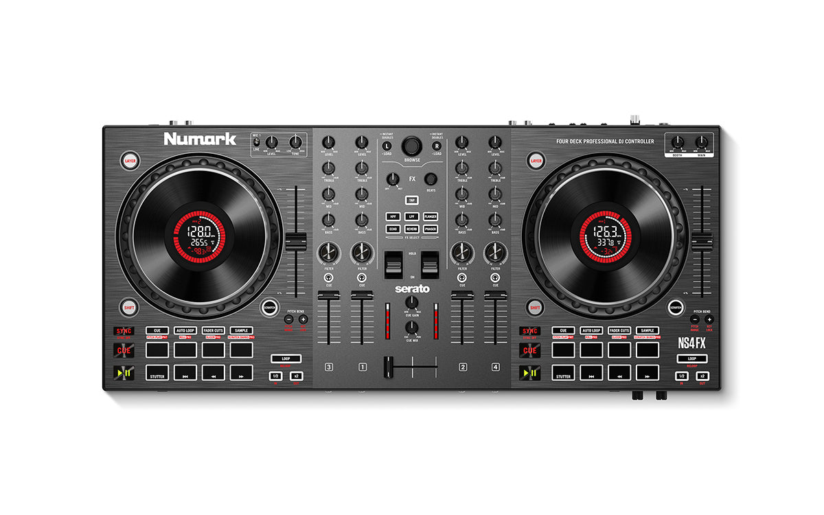 Numark NS4FX Professional 4 - Deck DJ Controller