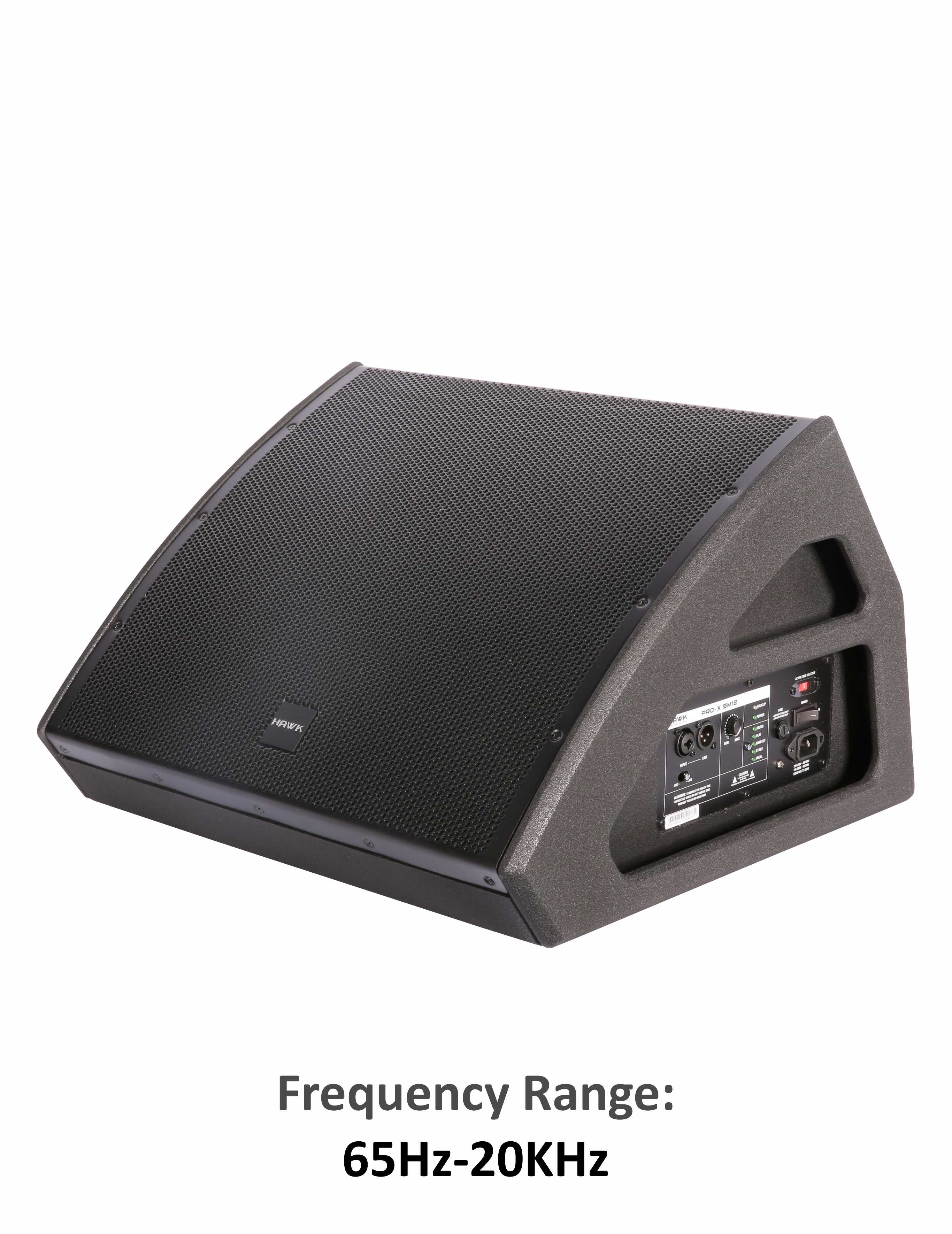 HAWK Pro-X 12 Pro - X Series 12 inch Active Speaker with Bluetooth and DSP Premium High-Performance Professional Loudspeaker System
