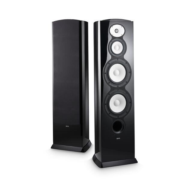Harman Revel F228Be 3-way Dual 8" 350 Watts Tower Speaker Beryllium Dome Tweeter - Pair