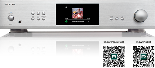 Rotel S14 Integrated Streaming Amplifier Class AB 2 x 150 Watts - Audiomaxx India