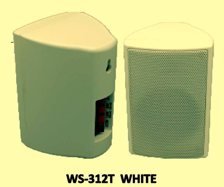 PowerX WS-312T 3.5" 2-Way Speakers Box - Set of 4