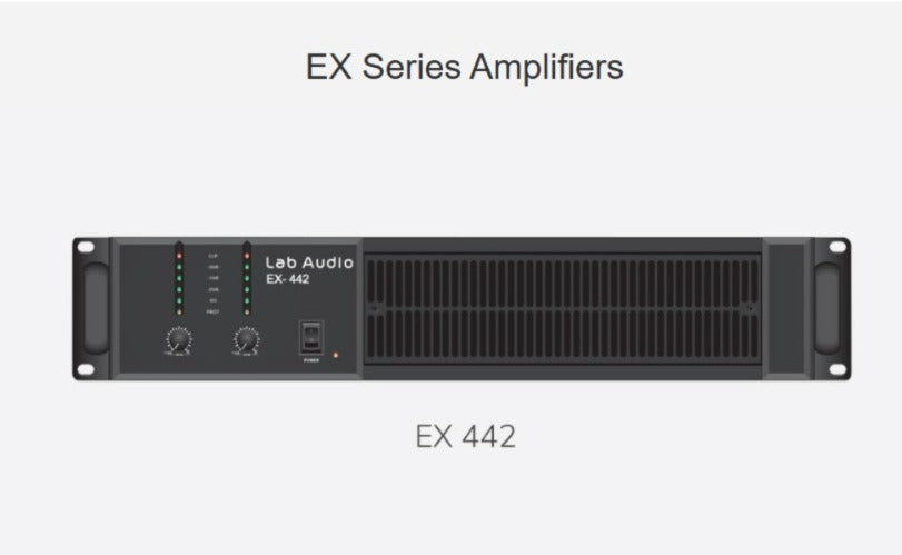 Lab Audio EX442 Professional Power Amplifier