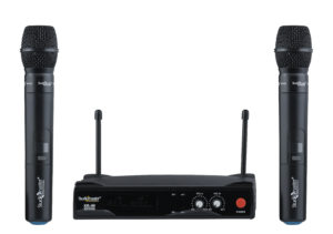 Ahuja StudioMaster Professional XR40HH | UHF Dual Wireless Microphone