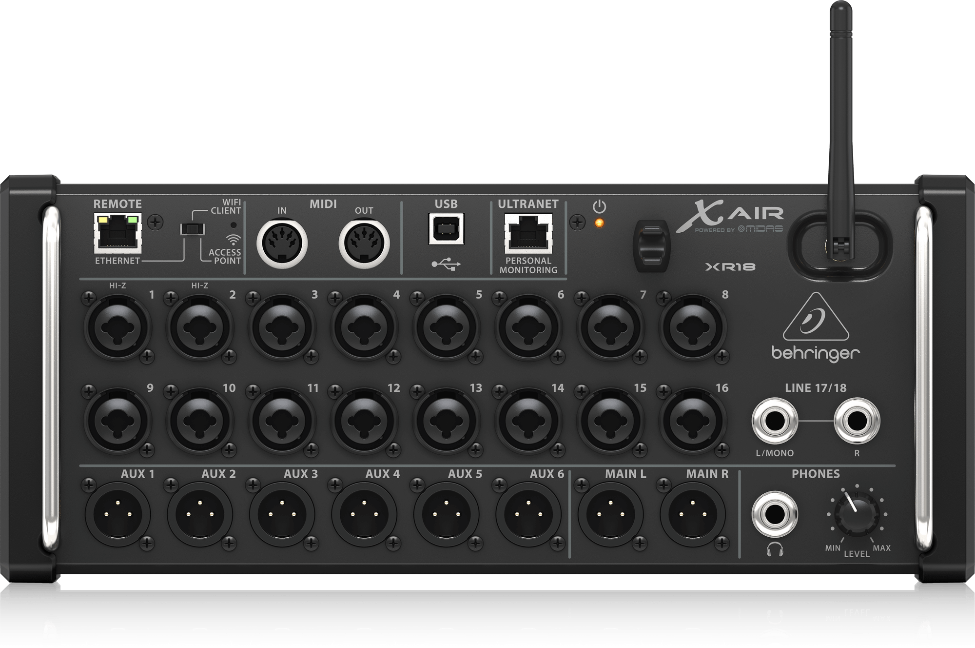 Behringer X Air XR18 18-Channel, 12-Bus Digital Mixer for iPad/Android