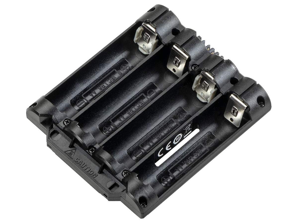 TASCAM BH-4AA Professional 4×AA Battery Holder for FR-AV4 Field Recorder with Quick-Swap Power Design