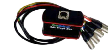 CB1 - (M) CAT Box With Break Out Cable Ethercon with Cat 6 Cable 4 XLR (M) C/T