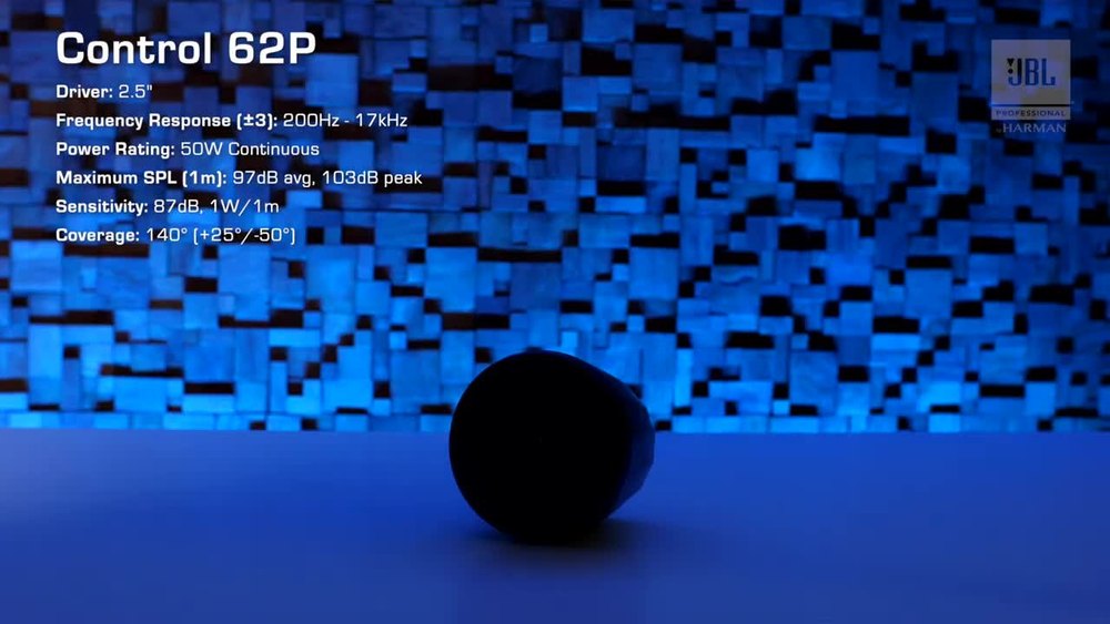 Jbl Control® 60 PS/T 8" Commercial Weather-resistant Pendant Subwoofer - Each