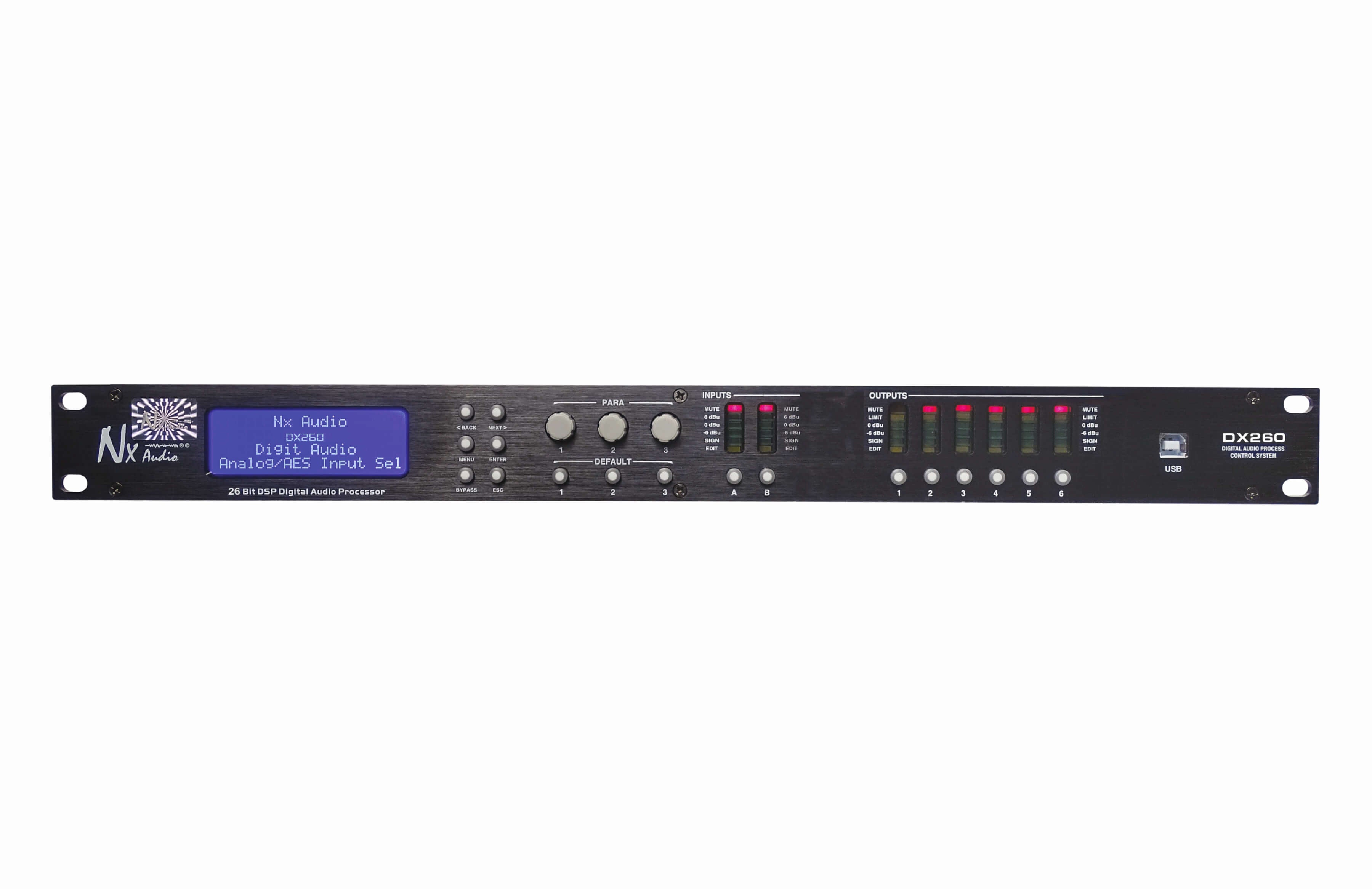 NX Audio DX-260 – High-End Digital Speaker Management System