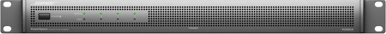 Bose POWERSPACE P4300A Power Amplifier 2 x 300-watt Low-/High-impedance with Load-independent Outputs, 8-channel AmpLink I/O, and Auto-Standby-Each