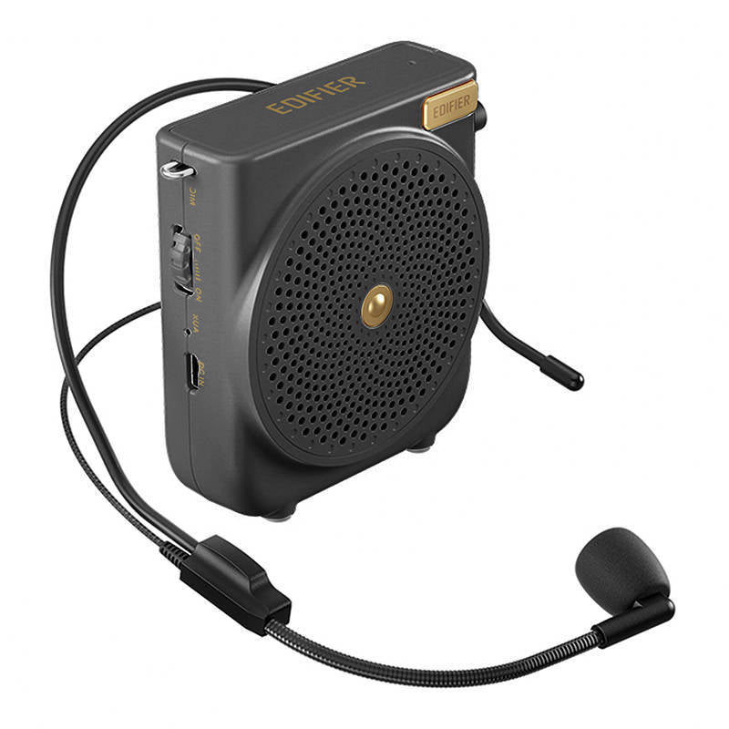Edifier MF3 Portable 3w RMS Public Announcement - Voice & Music Speaker | Mic | AUX | Belt | Buckle | Sling