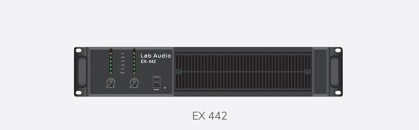 Lab Audio EX442 Professional Power Amplifier