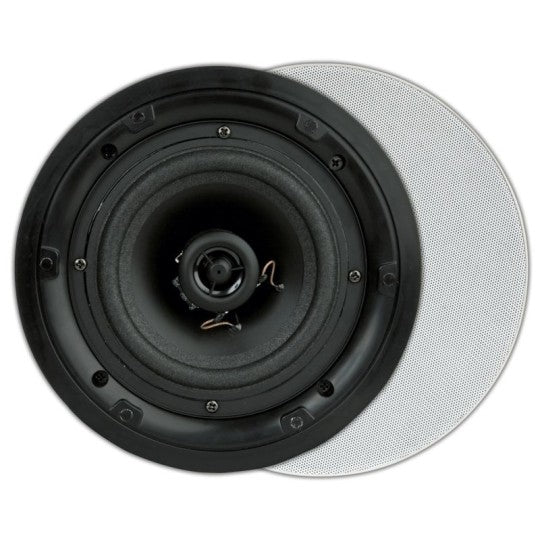 Artsound FL502BT Flat ,AUX/Bluetooth 2-Way Round Active Inwall Speaker - Each