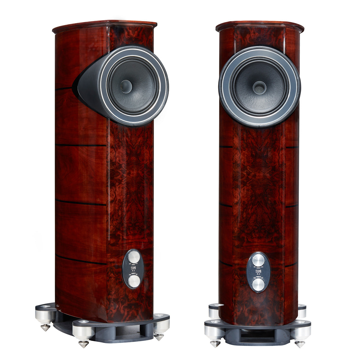 Fyne Audio F1 10S 2 way Tower Speaker, BassTrax sound guidance - Pair