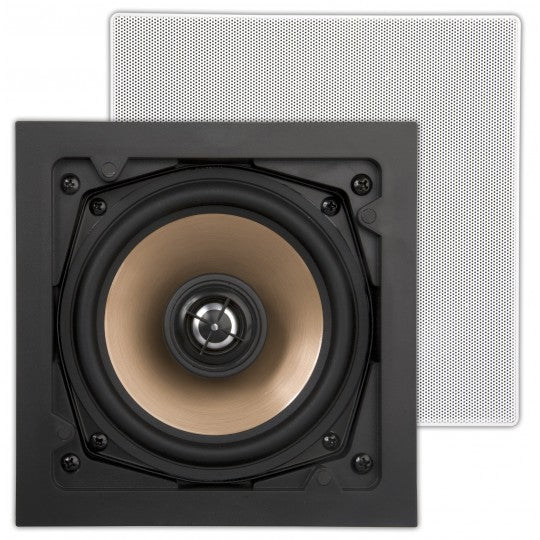 Artsound HPSQ525 Happi,10-100W 2-Way Square Inwall Loudspeakers - Pair