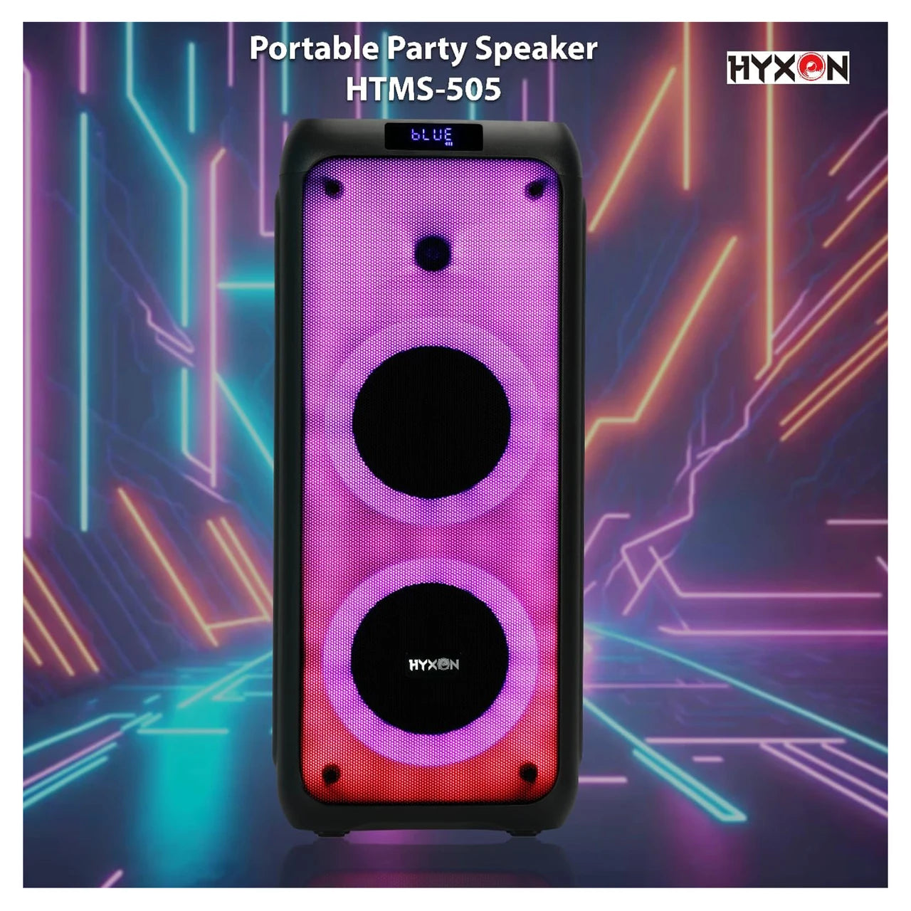 HYXON HTMS-505 Party Speaker High-End Outdoor Speaker with Powerful Boost Bass