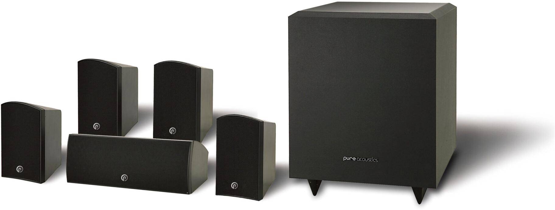 Pure Acoustics Moviemate PHT851 - 5.1 Satellite Speaker Package