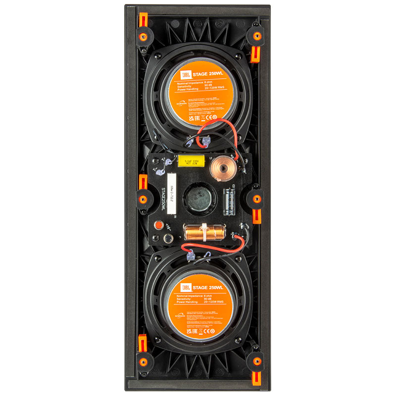 JBL STAGE 250 WL LCR Dual 5.25" In-Wall Home Theater Loudspeaker - Each