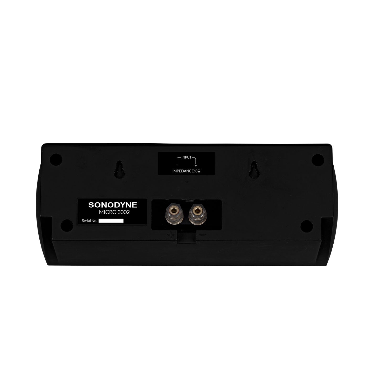 Sonodyne Micro 3002 Compact 2-Way Ported Satellite Centre Speaker with Dual 3” Woofers and Wall Mount Bracket - Audiomaxx India