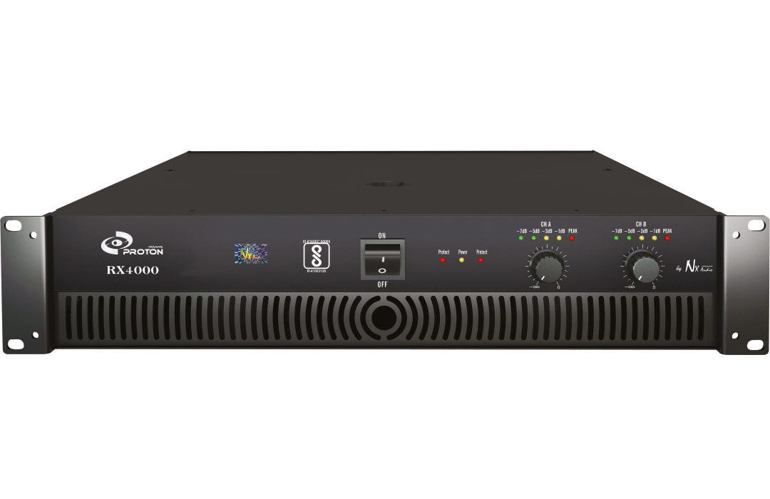 NX Audio RX4000 2800W Power Amplifier - Each