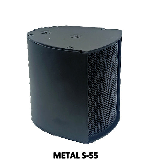 PowerX METAL S-55 Metal 2-Way 4.5" 120W Speakers - Pair