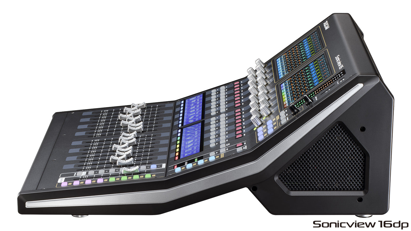 TASCAM Sonicview 16DP Professional 16-Channel Digital Mixing Console with Dual Power Redundancy, Dante, and 54-bit FPGA Engine - Audiomaxx India