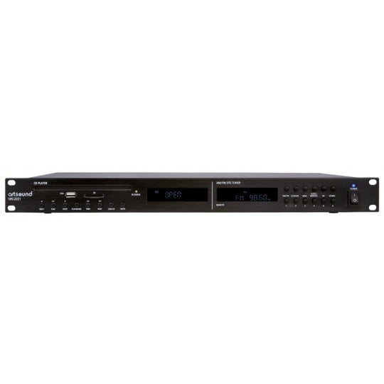 Artsound SRC-2221 19" CD/MP3 + AM/FM Tuner With Remote - Each
