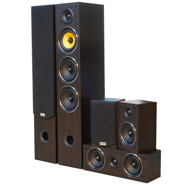 TAGA Harmony TAV-506 V.2 5.0 Channel Dolby HOme Theater Speaker Package - Set
