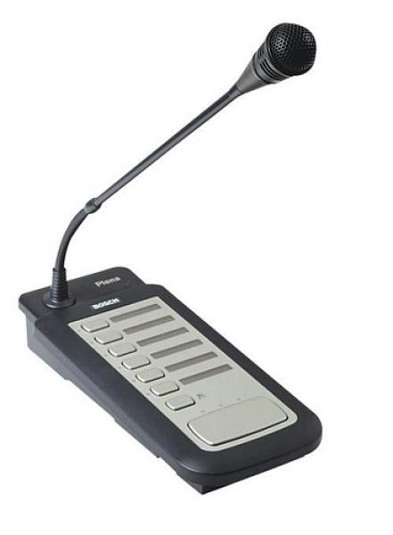 Bosch LBB1956/00 Plena Voice Alarm Call Station, 6 Zone - Each