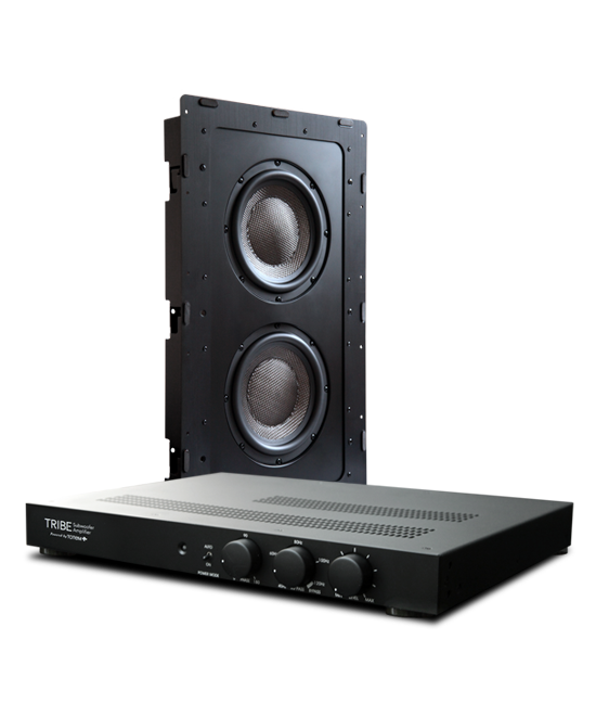 Totem Acoustic Tribe In-Wall Sub Double 8 In-Wall 8 Subwoofer with Amp - Set