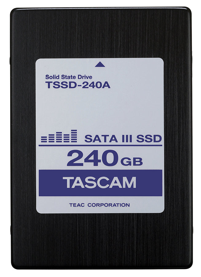 TASCAM TSSD-480B Professional 480GB Solid State Drive for Multitrack Recording and Audio Production