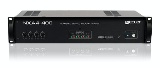 Ecler NXA4-400 4x400 WRMS DSP Class D Silent TP-NET EclerNet Digital Amplifiers