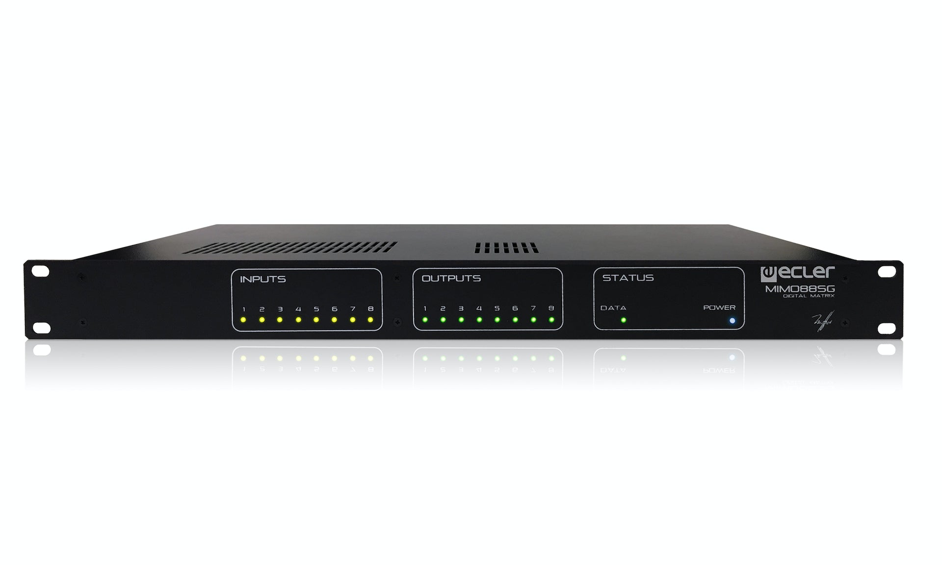 Ecler MIMO88SG 8x8 Digital Matrix  DSP  Digital Matrixes