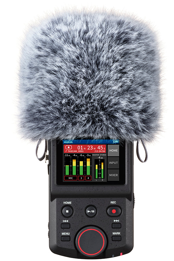 TASCAM WS-86 Professional Windscreen / Windjammer for Portacapture X8 with High-Performance Wind Noise Reduction