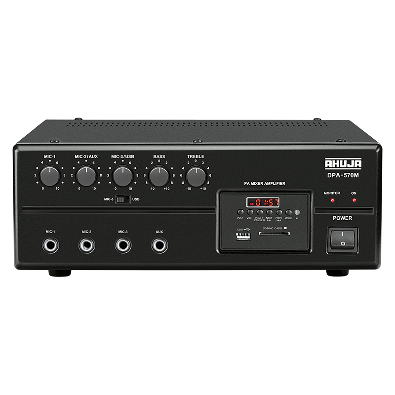 Ahuja DPA 570M - 50 Watts- PA Mixer Amplifier - Audiomaxx India