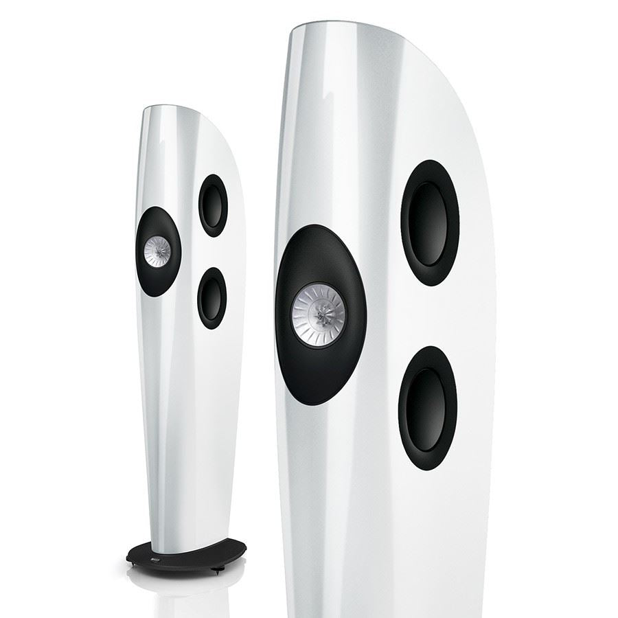 KEF Blade Tower Speaker Pair Color Option : White OR Black - Best Home Theatre Systems - Audiomaxx India