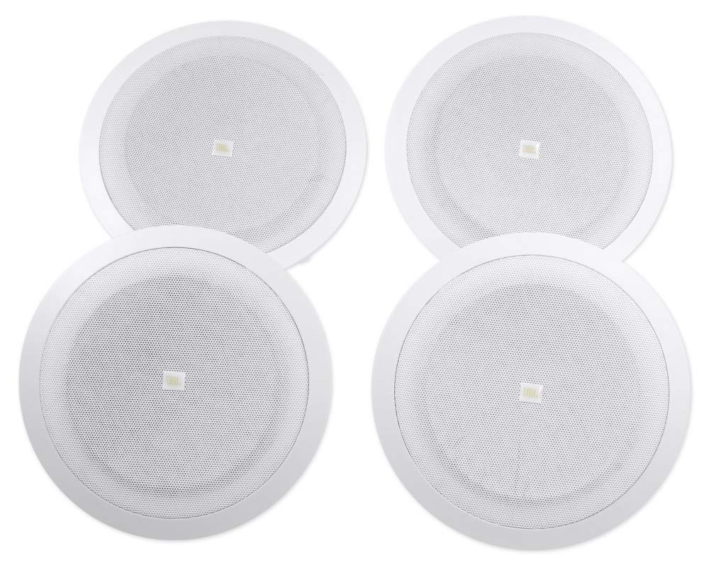 JBL 8128 - 8 Inch Celing Speakers For Background Music - Set of 4 - Audiomaxx India