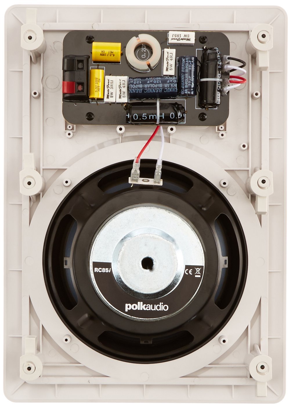 Polk Audio RC65i 2-Way 100w x 2 In-Wall Speakers – Pair - Audiomaxx India