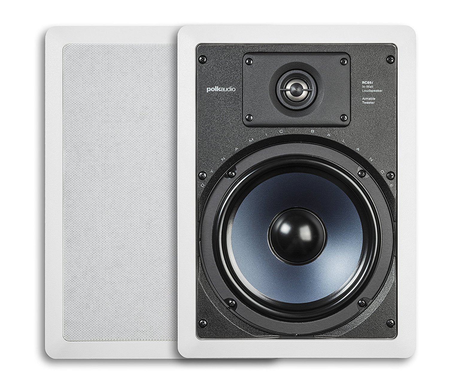 Polk Audio RC65i 2-Way 100w x 2 In-Wall Speakers – Pair - Audiomaxx India