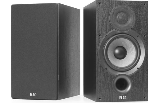 ELAC Debut 2.0 B6.2 Bookshelf Speakers Pair - Black - Best Home Theatre Systems - Audiomaxx India